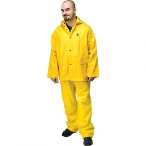 RZ500 Flame Resistant Rain Suit, 4X-Large, Yellow