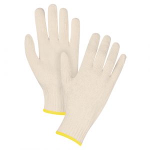Standard-Duty String Knit Gloves, Poly/Cotton, 7 Gauge, 2X-Large