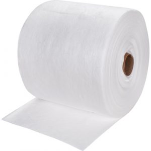 Meltblown Sorbent Rolls, Heavyweight, 150' L x 15" W, 25 gal. Absorbancy
