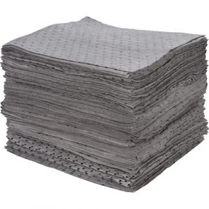 Bonded Sorbent Pads, Universal, 15" x 17", 30 gal. Absorbancy
