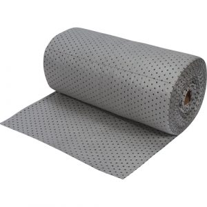 Fine Fibre Sorbent Pads, Mediumweight, 150' L x 30" W, 40 gal. Absorbancy