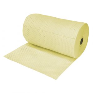 Fine Fibre Sorbent Rolls, Mediumweight, 150' L x 15" W, 20 gal. Absorbancy