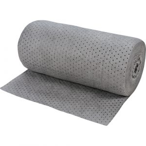 Laminated (SMS) Sorbent Rolls, Mediumweight, 150' L x 30" W, 40 gal. Absorbancy