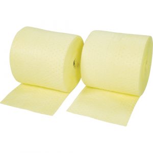 Bonded Sorbent Rolls, Mediumweight, 150' L x 15" W, 20 gal. Absorbancy