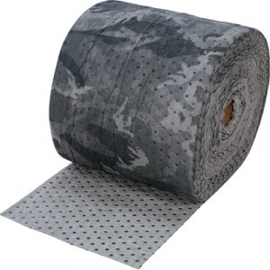 Camouflage Sorbents, Heavyweight, 150' L x 15" W, 25 gal. Absorbancy