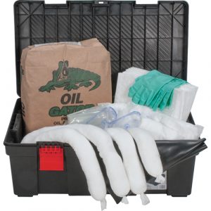 Tool Box Spill Kit, Oil Only, Bin, 31 US gal. Absorbancy