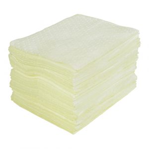 Laminated (SMS) Sorbent Pads, Hazmat, 15" x 17", 30 gal. Absorbancy