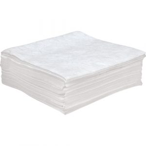 Anti Static Sorbent Pads, Oil Only, 30" x 30", 55 Gal. Absorbancy