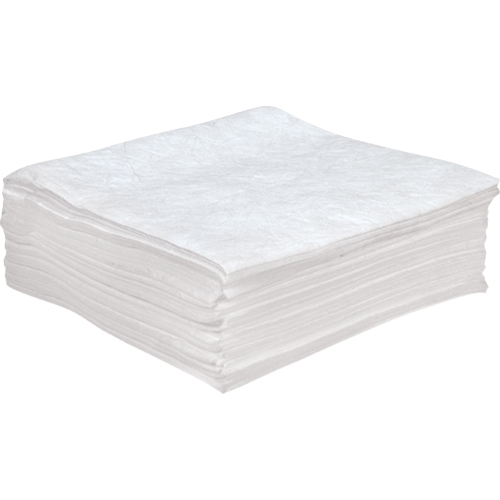 Anti Static Sorbent Pads, Oil Only, 30" x 30", 55 Gal. Absorbancy