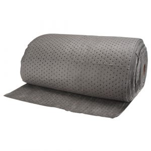 High Traffic Sorbents, Lightweight, 150' L x 30" W, 40 gal. Absorbancy