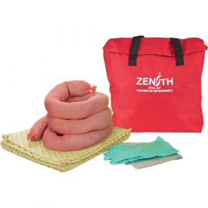 Economy Spill Kit, Hazmat, Bag, 5 US gal. Absorbancy