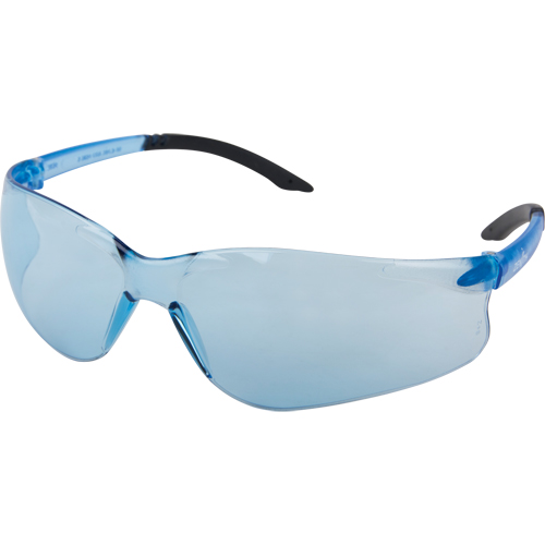 Z2400 Series Safety Glasses, Blue Lens, Anti-Scratch, ANSI Z87+/CSA Z94.3
