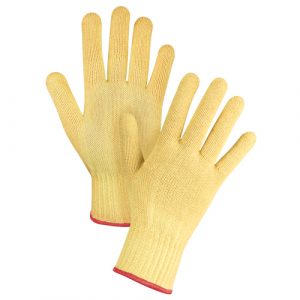 Seamless String Knit Gloves, Size Small/7, 7 Gauge, Kevlar<sup>®</sup> Shell, ASTM ANSI Level A2/EN 388 Level 3