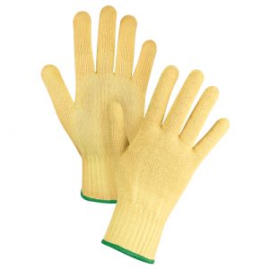 Seamless String Knit Gloves, Size Medium/8, 7 Gauge, Kevlar<sup>®</sup> Shell, ASTM ANSI Level A2/EN 388 Level 3