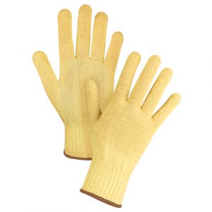 Seamless String Knit Gloves, Size Large/9, 7 Gauge, Kevlar<sup>®</sup> Shell, ASTM ANSI Level A2/EN 388 Level 3