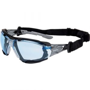 Z2900 Series Safety Glasses with Foam Gasket, Blue Lens, Anti-Scratch, ANSI Z87+/CSA Z94.3