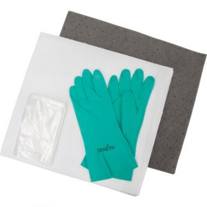 Spill Kit, Oil Only/Universal, Bag, 5 US gal. Absorbancy