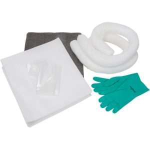 Spill Kit, Oil Only/Universal, Bag, 10 US gal. Absorbancy