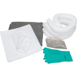 Spill Kit, Oil Only/Universal, Bag, 10 US gal. Absorbancy