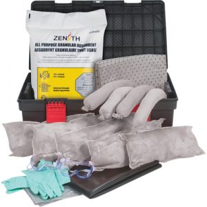 Tool Box Spill Kit, Universal, Bin, 31 US gal. Absorbancy