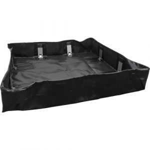 Hinge Bracket Collapsible Berm, 2244 US gal. Spill Capacity, 50' L x 12' W x 6" H