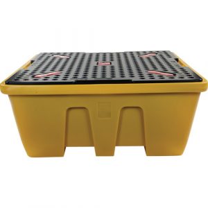 IBC Spill Pallet, 333 US gal. Spill Capacity, 66" x 66" x 27.5"