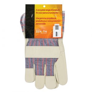 Abrasion-Resistant Comfort Fitters Glove, Large, Grain Pigskin Palm, Cotton Inner Lining