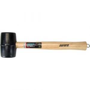 Rubber Mallet, 16 oz., Wood Handle