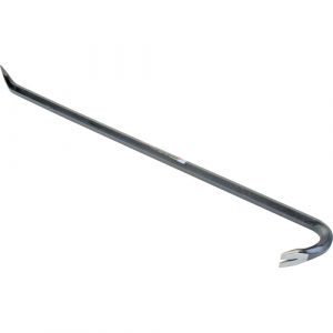 Gooseneck Wrecking Bar, 3/4" Width, 30" Length