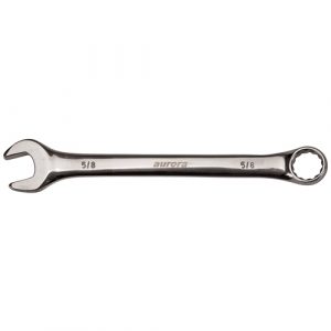 Combination Wrench, 12 Point, 1-1/8", Chrome Finish