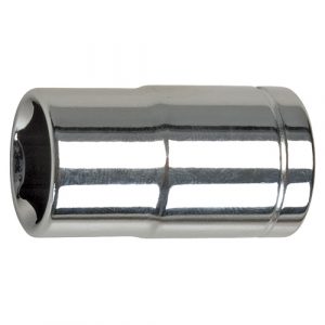 SAE Socket, 7/16", 3/8" Drive, 6 Points, Deep