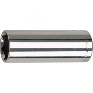 SAE Socket, 12 mm, 3/8" Drive, 6 Points, Deep