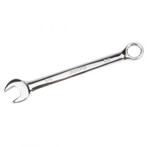 Combination Wrench, 12 Point, 5/8", Chrome Finish