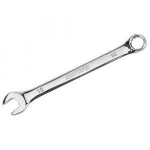 Combination Wrench, 12 Point, 10 mm, Chrome Finish