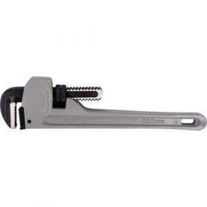 Pipe Wrench, 2" Jaw Capacity, 14" Long, Ergonomic Handle