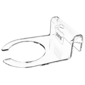 Acrylic Aquarium Filter Bag Holder – 7" Adjustable Mesh Media Bag Bracket, Sump & Fish Tank Filter Sock Stand
